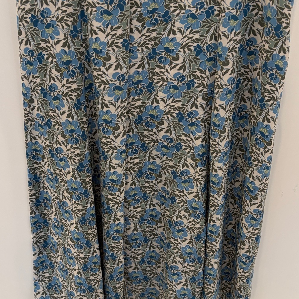 Max studio M Floral Blue Midi Dress - Picture 5 of 6